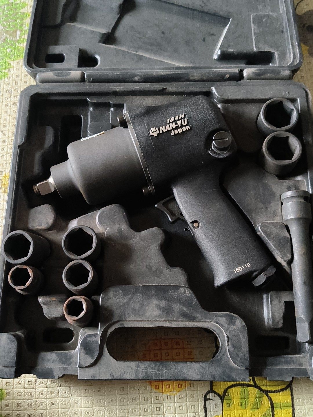 台湾南豫气动板手154H，带板头12/14/17/19/21