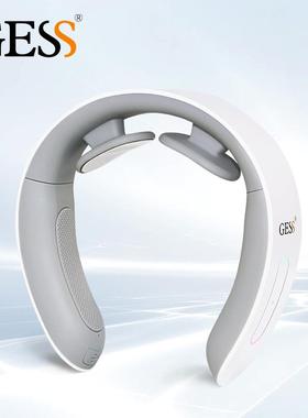 正品德国GE1SS20颈椎按摩器颈部能多功脉冲震动热敷按摩仪能护智