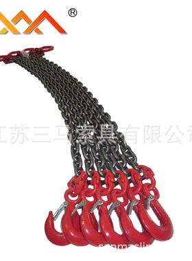 索三马具80锰钢环形KUC吊索具链条 G运港口输起吊机起重链成套索