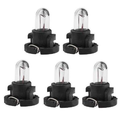 5pcs Dashboard LED Bulbs Universal 12V T4 LED Instrument