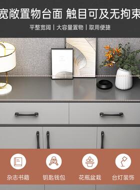户门鞋入柜家用口靠墙一体进XG01752门205新款玄关小窄收纳储物柜
