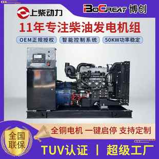400千瓦发电机组纯铜无刷 200kva 柴油发电机组50KW 100kw