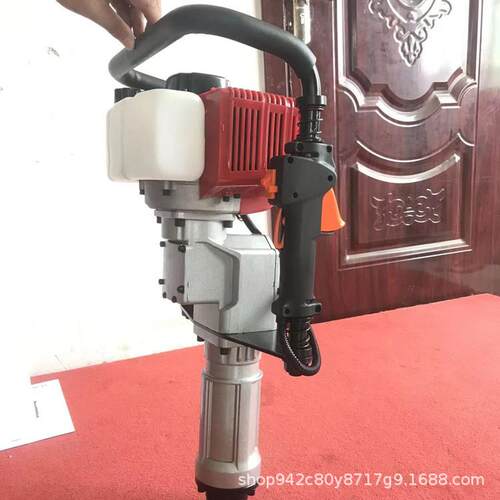 便携式气动打桩机手提大棚园林施工栽桩机防洪防汛救援设备植桩