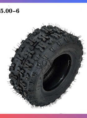 沙滩车168卡丁车电动滑板车13X5.00-6公路胎真空胎6寸蝴蝶花轮胎