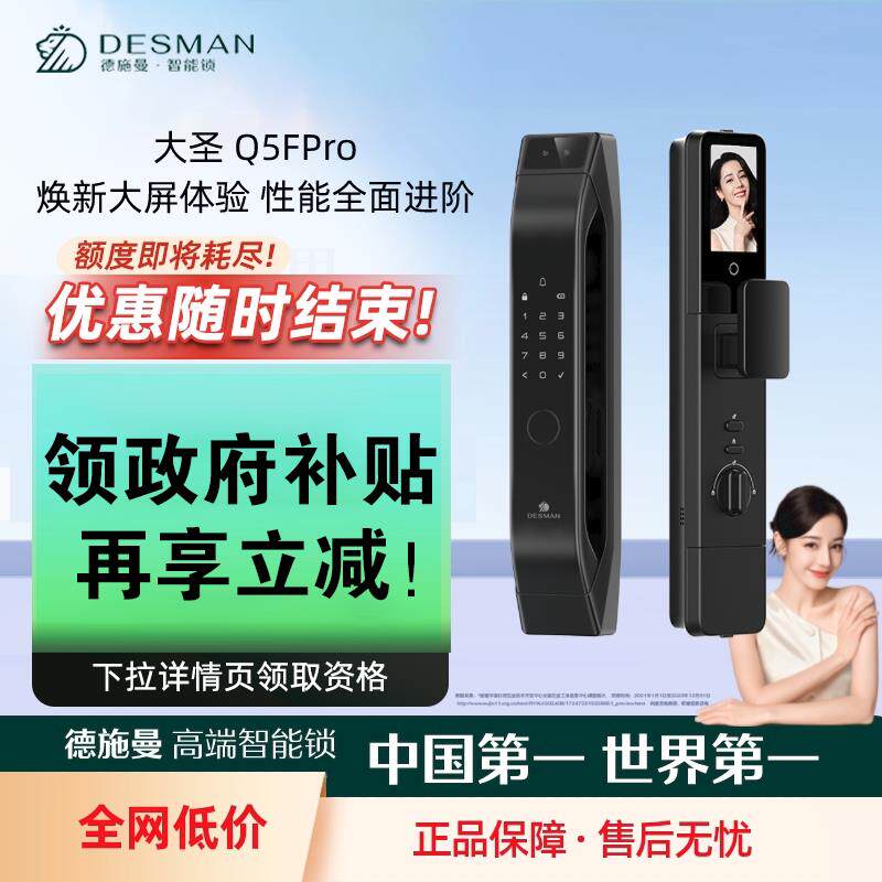 德施曼智能锁Q5FPro