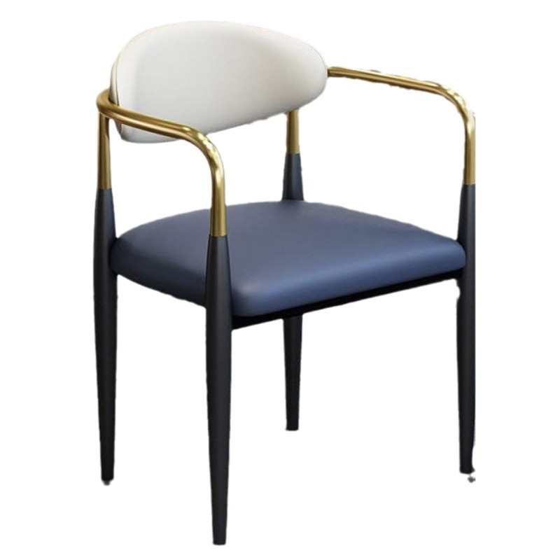 轻奢餐椅家用靠背现代简约餐桌椅高档茶桌椅洽谈椅网红款轻奢椅子