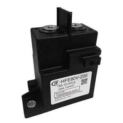 促销200A厦门12V电动汽车直流继电器HFE80V-200-12-HTC5Y