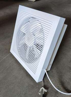 百叶窗换气扇侧壁排风ABS工程塑料APB-25600风量45W