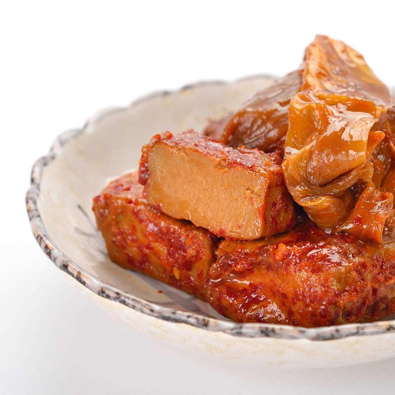 海会寺豆腐乳小块菜叶四川麻辣白菜霉豆腐蘸水调料盒装经典腐乳