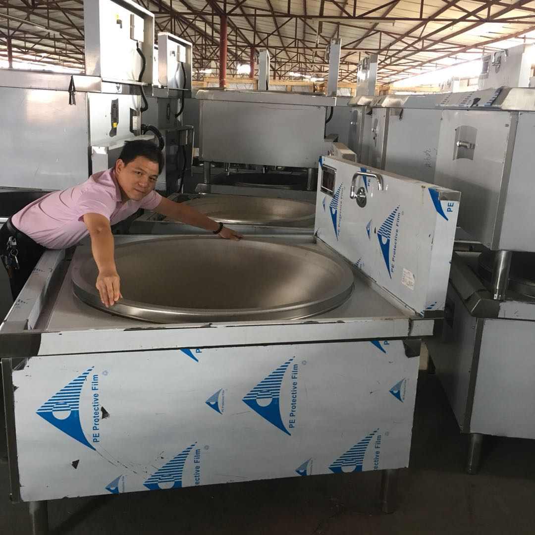 捷客迅商用电磁炉380V电磁大锅灶学校工厂食堂电炒锅一体式电磁灶