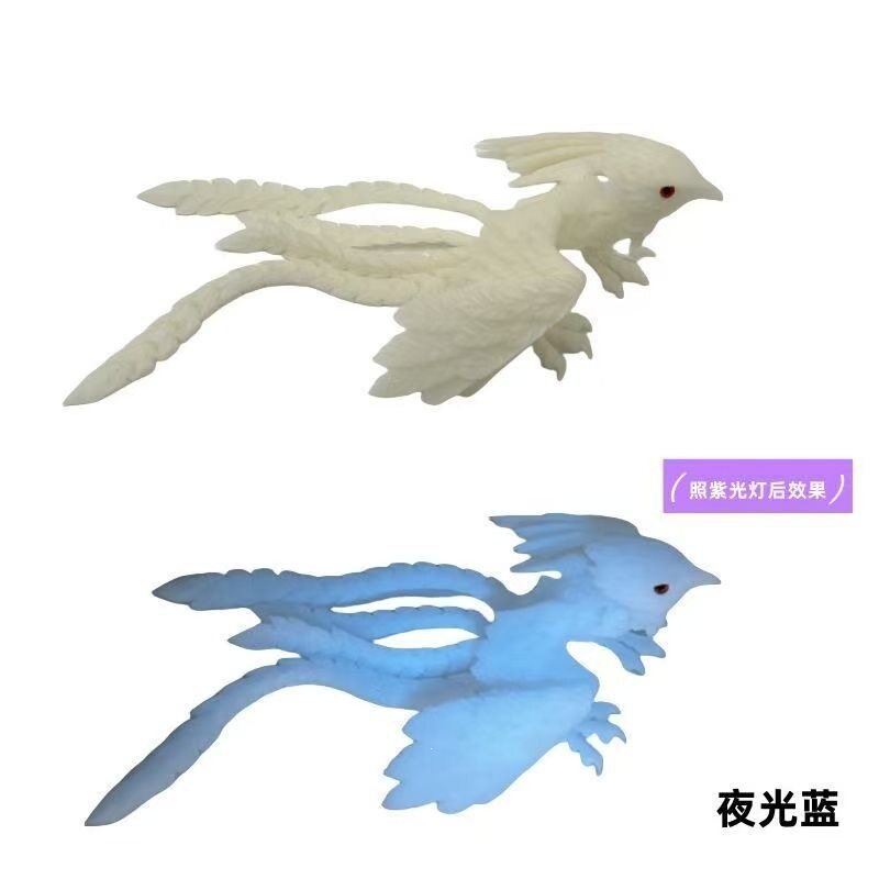 PLA打印神鸟凤凰颜色3D模型摆件