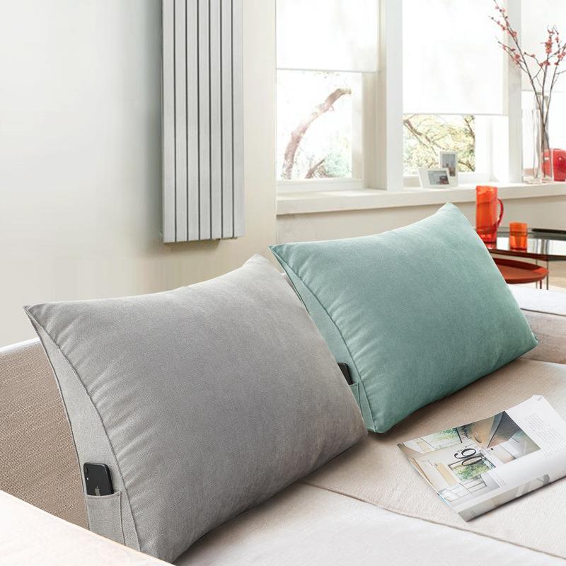 沙发靠枕床头靠垫抱枕大靠背长方形靠背垫大号榻榻米床上软包靠