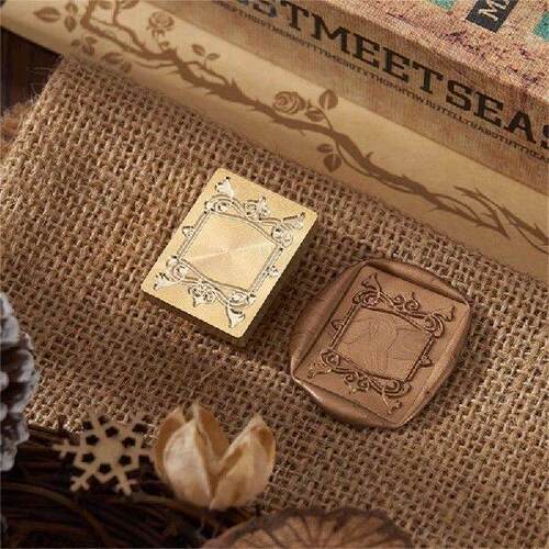 Sealing Wax Stamp Photo Frame Series Wax Seal Stamp for