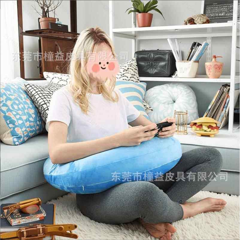 跨境新款阅读枕靠枕减压抱枕休闲拖枕学生学习轻松娱乐手枕刷视频