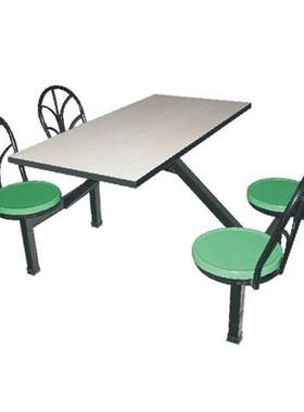 塑胶钢架餐桌椅组合休闲简约不锈钢快餐厅分体东莞办公家具