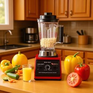 破壁机3L豆浆家用全自动小型料理榨汁机正品 多功能出口Blende