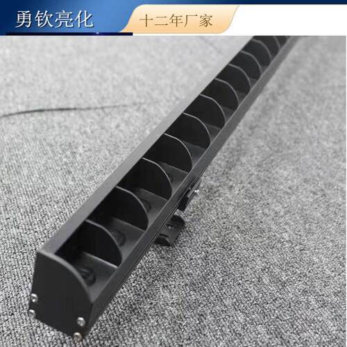 格栅化洗墙灯户外YQ-X0012挡线条灯酒外店桥梁楼宇亮防眩外控墙灯