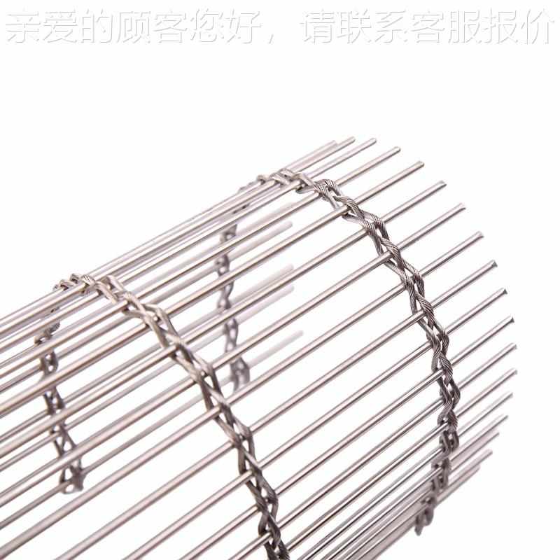 金属装饰网幕墙玄关隔断垂帘酒店餐厅螺旋装饰网帘不锈钢装饰网