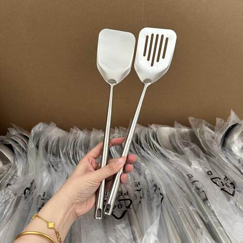 一诺厨房304不锈钢锅铲家用炒菜铲子铲勺一体炒菜煎鱼铲炖菜炒勺