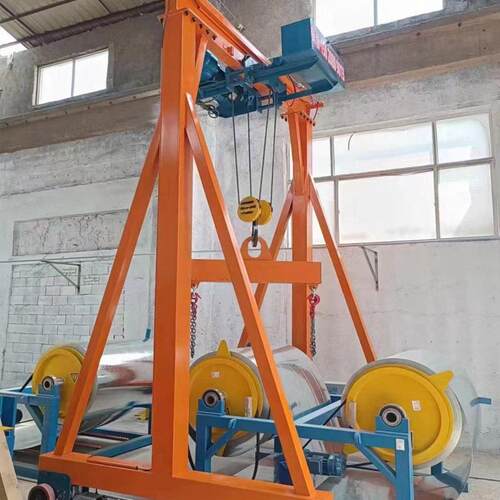 铝合金移动式龙门架手推龙门架铝合金升降吊机起重门架