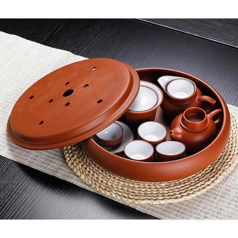 紫砂潮汕功夫茶具成套家用小套现代简约陶瓷茶盘茶壶茶杯茶具