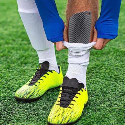 Shin Pads Soccer Ultra-light Carbon Fiber Youth Shin Guards