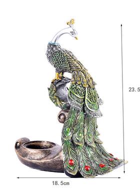 北雀欧新款孔烛树台摆件脂工艺品家居装饰125-2品创意礼品现货