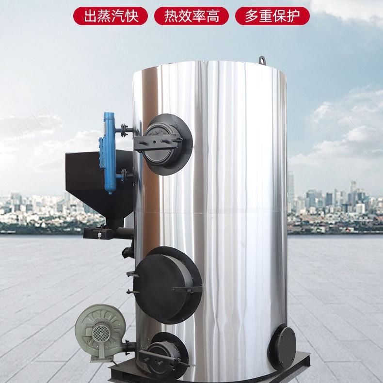 立式生物质颗粒蒸汽发生器厂家洗涤印染烘干酿酒多燃料蒸汽发生器