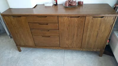 使用解读原始原素DM-BG1122-胡桃色餐边柜怎么样，图案解说其质量？