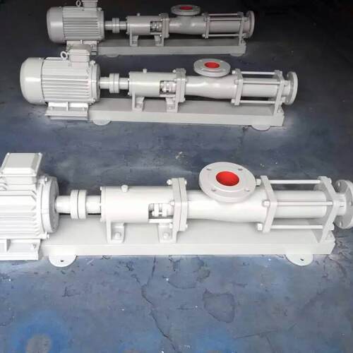 铸铁G型螺杆泵自吸浓浆泵泥浆泵压滤螺旋泵高扬程