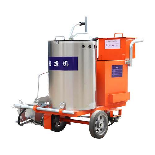热熔划线一体机马路小区停车位标线划线车手推式冷喷划线机