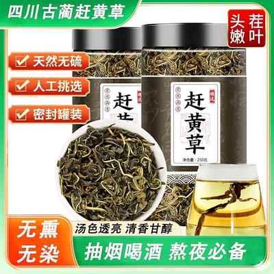 四川古蔺全株赶黄草中药材赶黄草花正品非野生肝脂肪转氨酶益肝茶