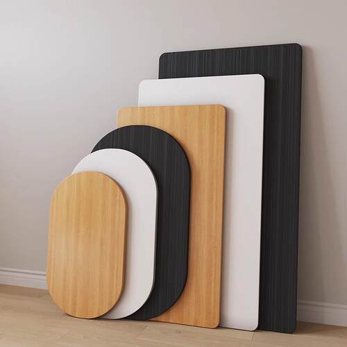 长方形餐桌面板小桌子板材儿童玩具桌单独台面椭圆独立盖板桌面版