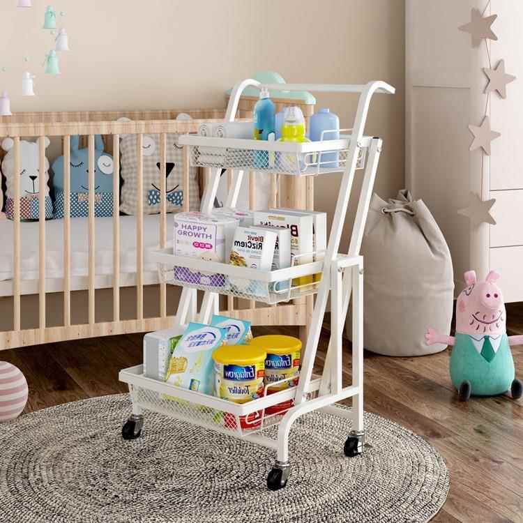 车置推能物架可移动06伸展小推车蔬果菜水厨房客厅卧室多功收纳架