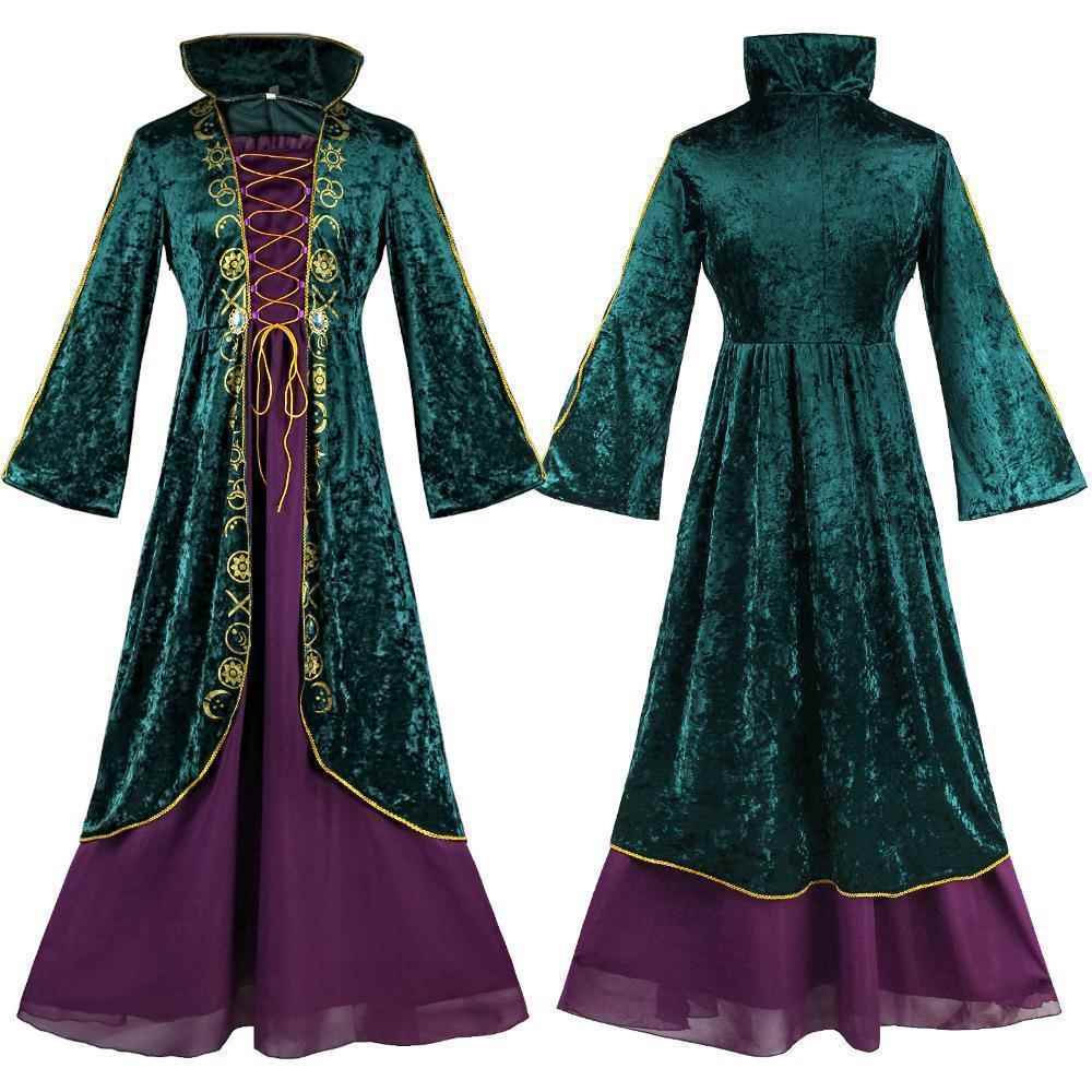 Crazy witch Winifred dress Halloween medieval stage