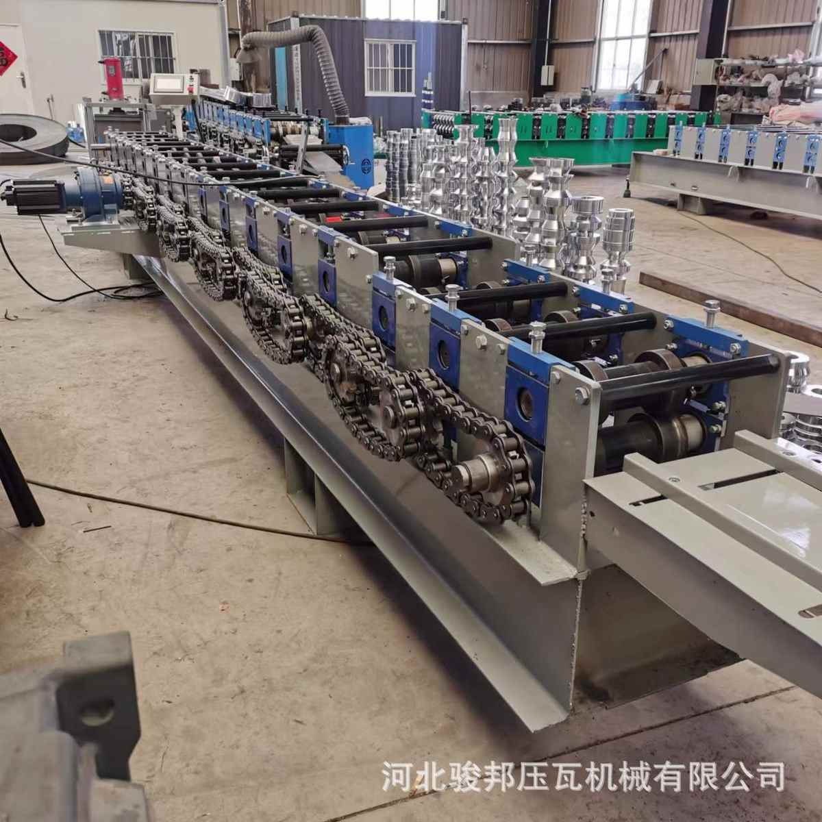 现货供应不锈钢C型槽压瓦机U型钢压瓦机导槽导轨压瓦机