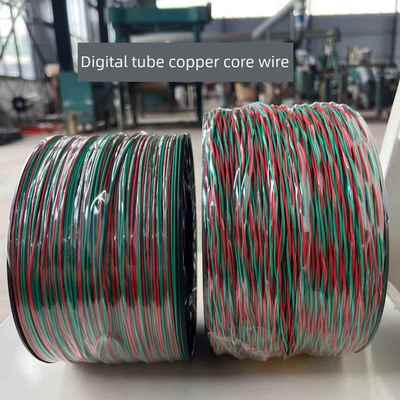 数字管铜芯线隧道采矿0.52/0.62双股连接线工程铜延长线