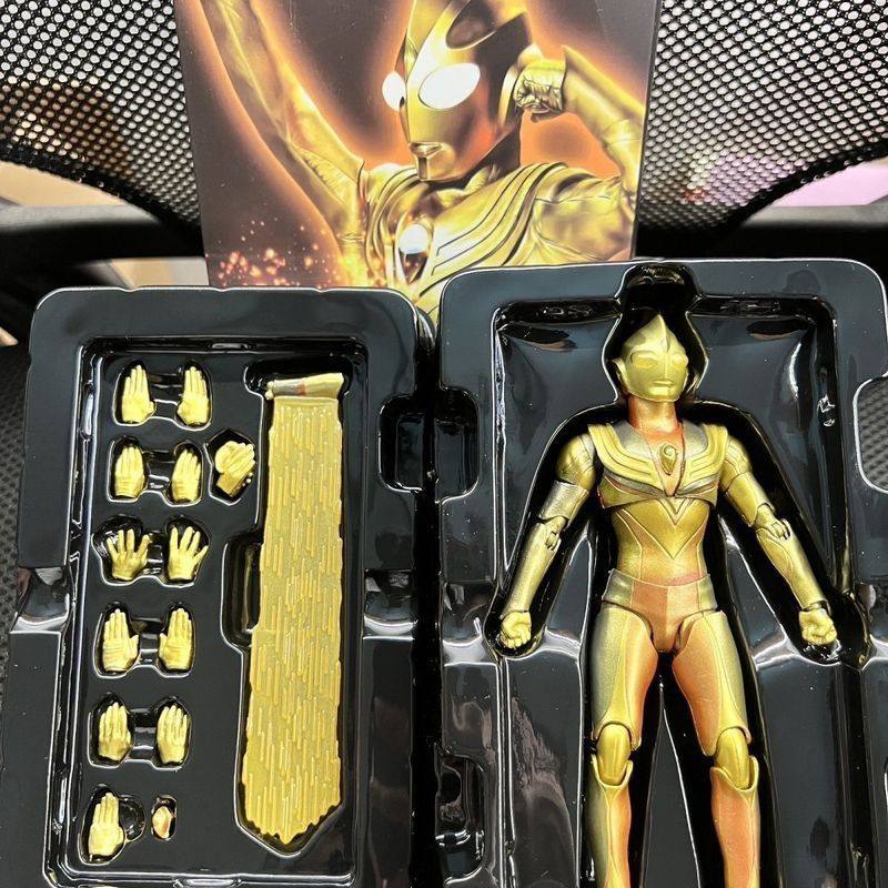 SHF黄金闪耀迪迦奥特真骨雕 儿童男可动玩具人偶手办模型礼物,玩具/童车/益智/积木/模型,儿童机器人/变形玩具,淘宝优惠券,粉丝福利购,淘宝优惠卷