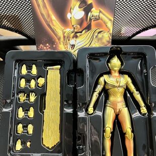 SHF黄金闪耀迪迦奥特真骨雕 儿童男可动玩具人偶手办模型礼物