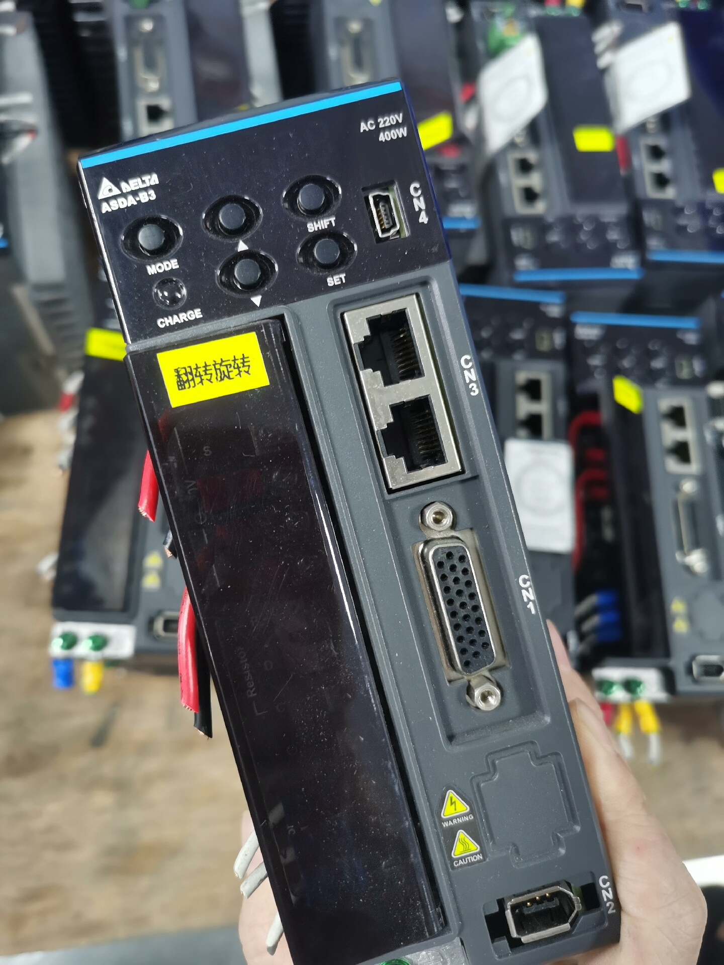 台达伺服B3系列400W驱动器总线型