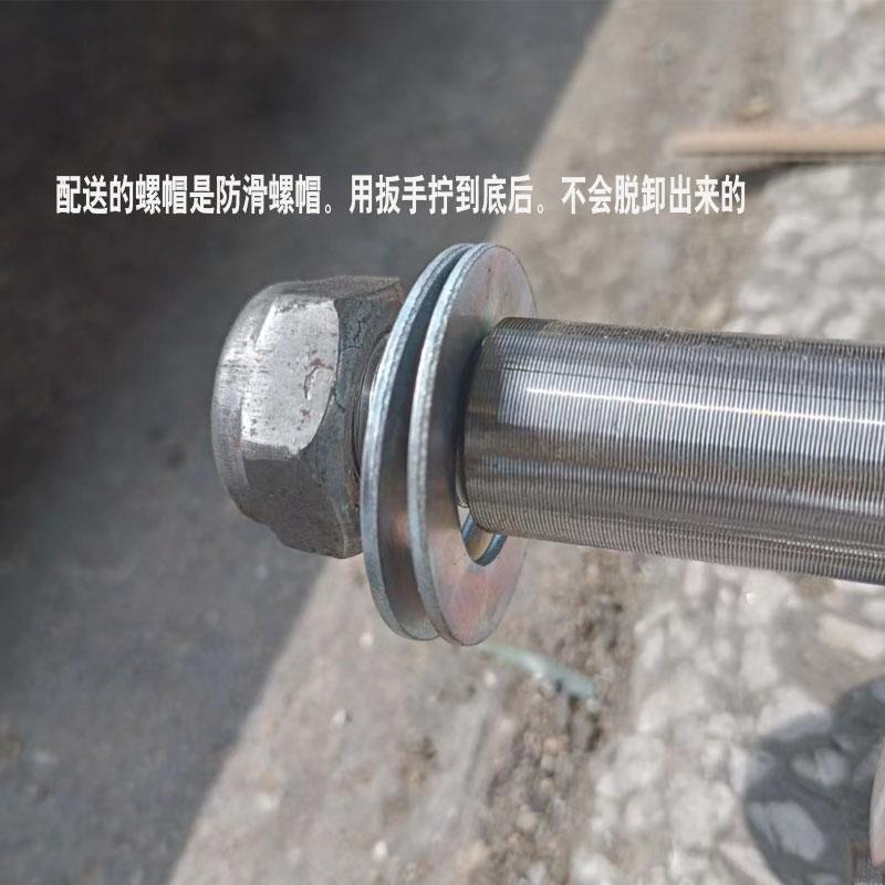 小推车车车轴老手推车车轴人力车农板用车架子车虎实心轴斗车607