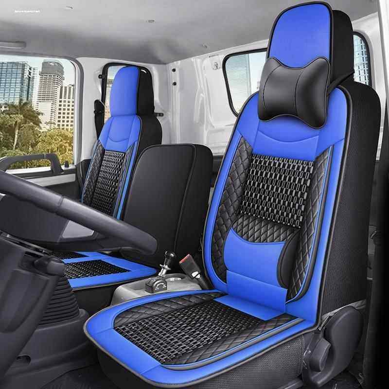 福田瑞沃es3 e3皮革坐垫欧马可s5 s3 s1 奥铃cts捷运速运货车坐垫