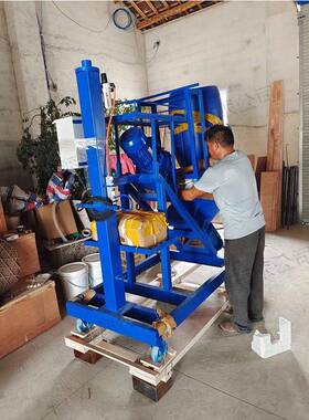 GRC玻璃砂浆喷涂机园林景观装饰自动机欧式河堤护栏喷浆机