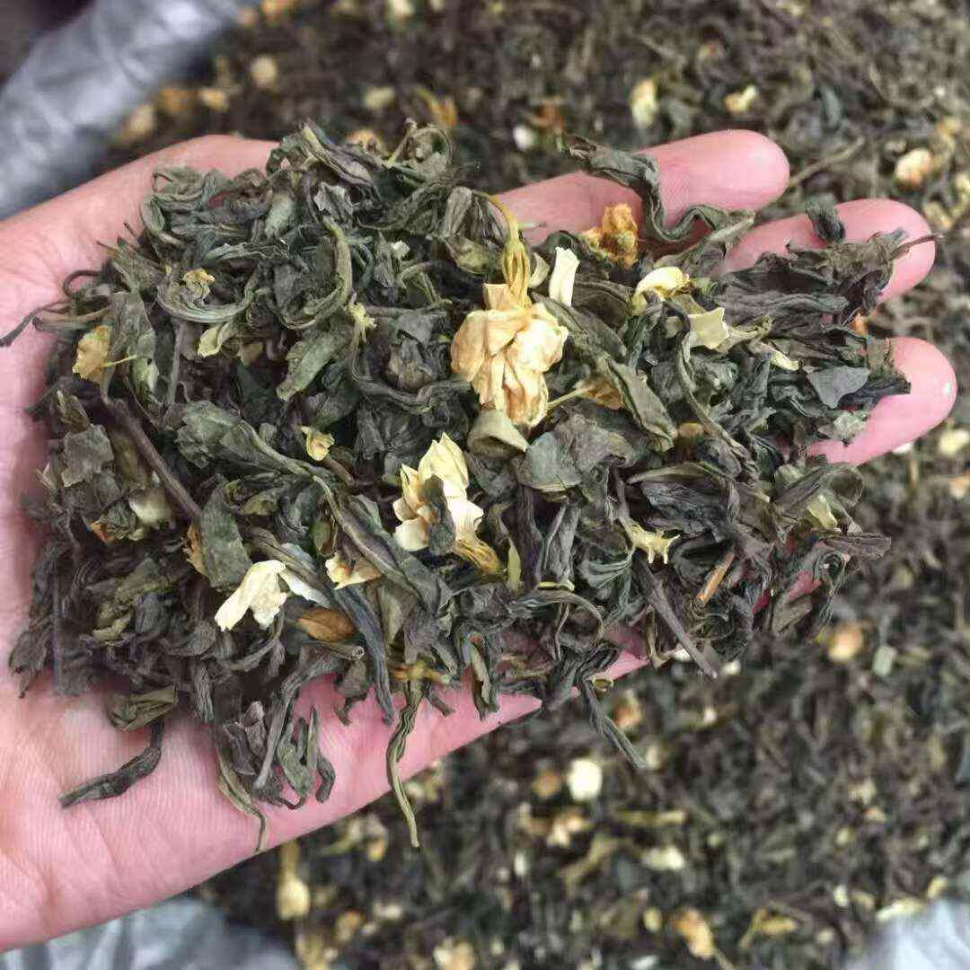 茉莉花茶叶2025新茶浓香型耐泡大白毫绿茶花草茶精美袋装散装茶叶