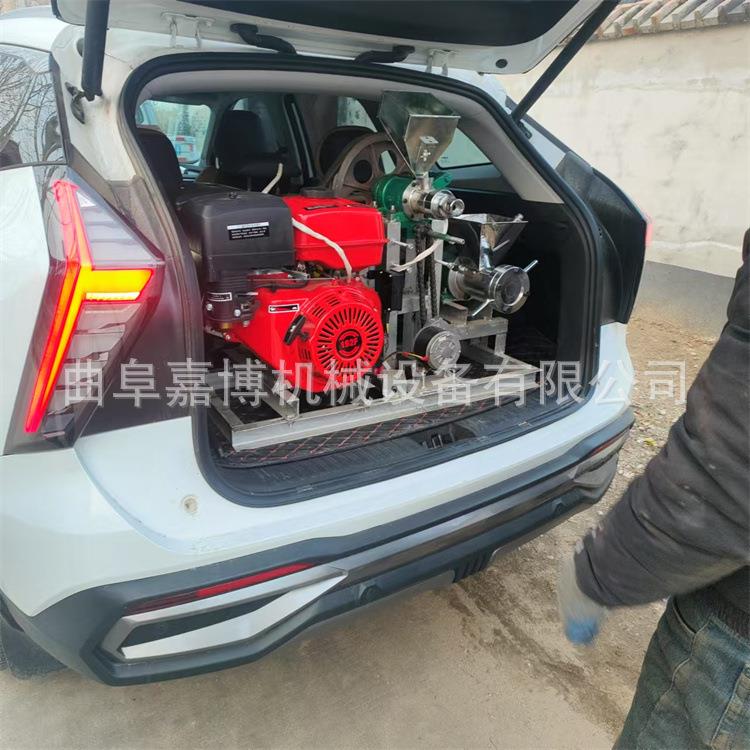 2025好操作夜市摆摊玉米棍膨化机 全自动高配汽油腰带酥机多花型