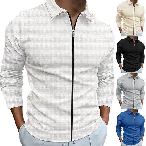 Jacket men's collar jacket, middle-aged and young men's