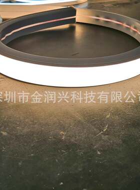 吊顶地面50*25m柔m胶性led灯带造型7软灯条ip6无需卡J-5025槽线性