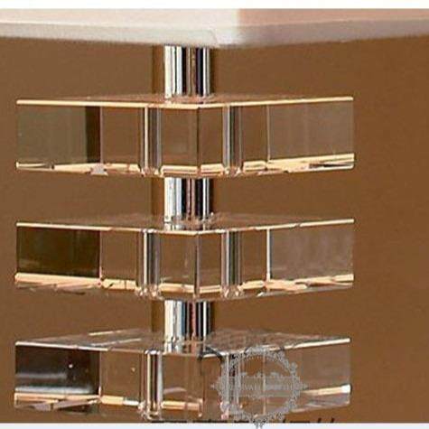 欧式水晶台灯卧室床头灯美式奢华现代北欧创意样板房客厅装饰