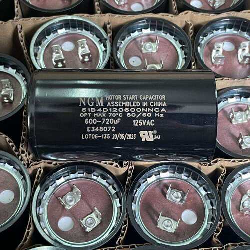 NGM薄膜电容 61B4D120600NNCA 125VAC600uF 125V600uF 46X85mm