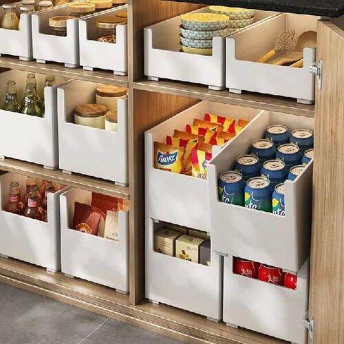 Kitchen Storage Plastic Box Drawer Cabinet Cupboard